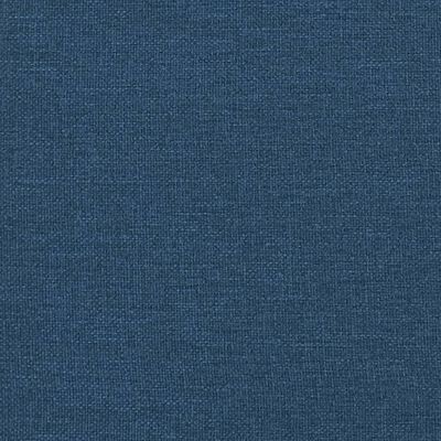 vidaXL Slaapbank vloermodel 2-in-1 112x174x55 cm stof blauw