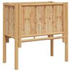 vidaXL Verhoogd bed Bruin 70 x 35 x 70 cm Bamboe