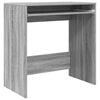 vidaXL Bureau Grijs Sonoma Bewerkt hout 77.5 x 43 x 79 cm