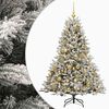 vidaXL Kunstkerstboom met kerstbal 120 cm 150 LED's Warmwit