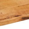 vidaXL Tafelblad met natuurlijke rand 80x60x3,8 cm massief mangohout