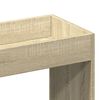 vidaXL Hoge kast 63x33x180 cm bewerkt hout sonoma eikenkleurig