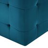 vidaXL Nachtkastjes 2 st 30x30x30 cm fluweel blauw