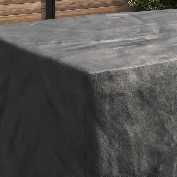 vidaXL Meubelhoes Effen Zwart 300 x 140 x 90 cm 210D