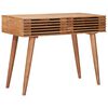 vidaXL Handgemaakt Bureau Teakbruin 100 x 48 x 76 cm