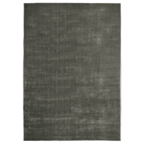 vidaXL Vloerkleed wasbaar opvouwbaar 160x230 cm polyester taupe