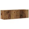 vidaXL 6-delig Tv-meubelset wandmontage bewerkt hout oud houtkleurig