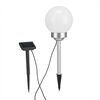 HI Tuinlicht LED bal roterend 20 cm