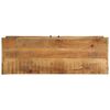 vidaXL Schoenenkast Bruin 110 x 38 x 45 cm Massief mangohout