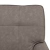 vidaXL Chaise Lounge met kussen Grijs 91 x 157 x 91 cm Nep Leer