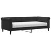 vidaXL Slaapbank met matras 90x190 cm fluweel zwart