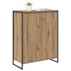 vidaXL Schoenenkast Ambachtelijk eiken 79 x 36 x 100 cm Bewerkt hout