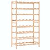 vidaXL Wijnrek 57,5x28x102 cm cederhout