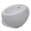 Keramieken wandbidet wit