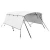 vidaXL Biminitop 4 bogen met zijwanden 243x(200-213)x137 cm