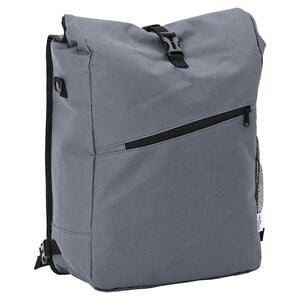 vidaXL Fietstas Grijs 33 x 16 x 60 cm Polyester