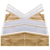 vidaXL Kweekkassen 2 st 200x50x35 cm ge&iuml;mpregneerd grenenhout