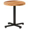 vidaXL Bistrotafel rond &Oslash;70x75 cm massief acaciahout