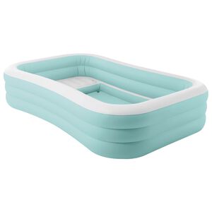 INTEX Zwembad Lounge Float INTEX Lichtblauw en Wit 264 x 165 x 56 cm
