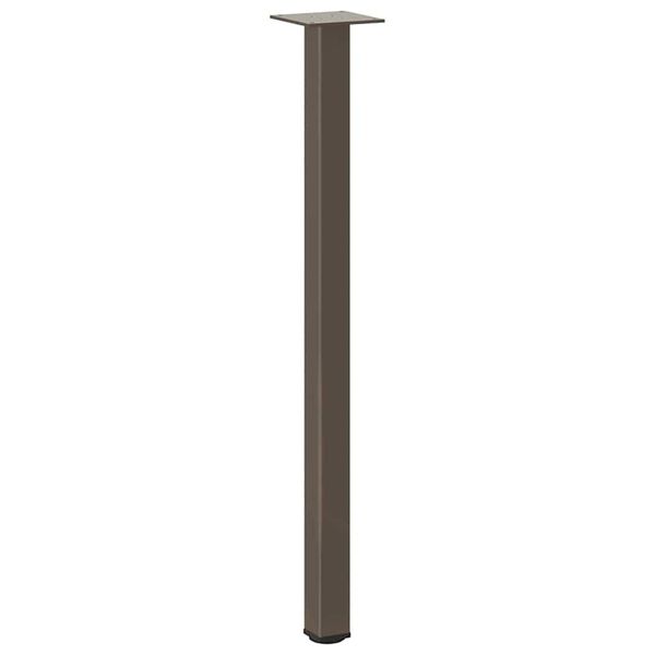 vidaXL Console tafelpoten 4 st 72-74 cm staal naturel