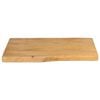 vidaXL Tafelblad met natuurlijke rand 50x40x2,5 cm massief mangohout