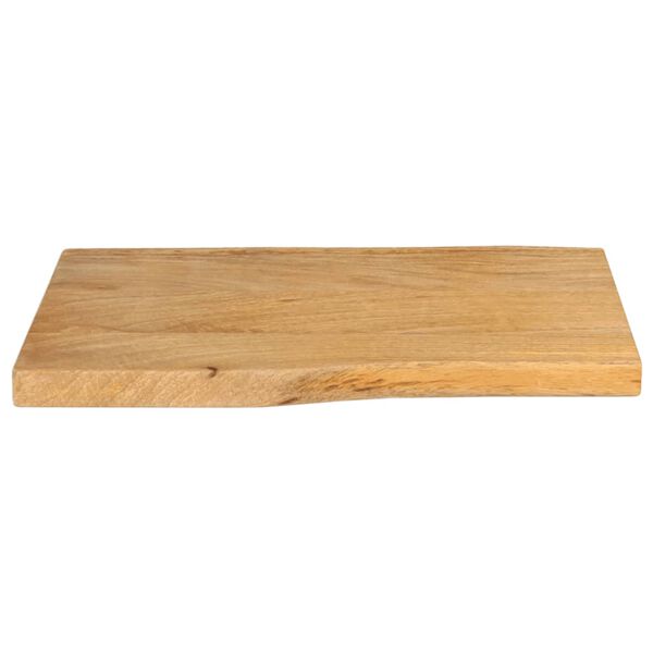 vidaXL Tafelblad met natuurlijke rand 50x40x2,5 cm massief mangohout