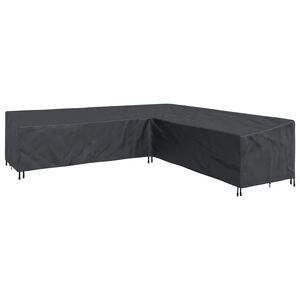 vidaXL Meubelhoes 300 x 300 x 80 cm 210D Oxford Stof L-vorm Waterdicht