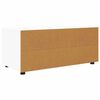 vidaXL TV-kast met lade Wit 100 x 48 x 43 cm Bewerkt hout