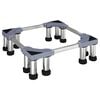 vidaXL Wasmachinebasis Grijs 67 x 67 x 21,5 cm Roestvrij staal