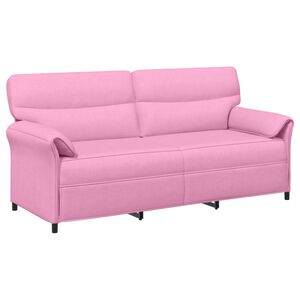 vidaXL Bank 100% polyester metalen frame MDF, Multiplex