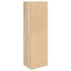 vidaXL Boekenkast 31x24x102 cm bewerkt hout sonoma eikenkleurig
