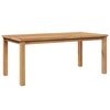 vidaXL Salontafel Bruin 110 x 55 x 45 cm Massief Teakhout