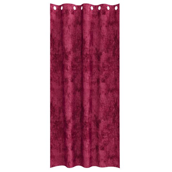 vidaXL Velvet Gordijnen 2 pcs Wijnrood 260 x 140 cm Fluweel
