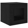 vidaXL Coffee Table Zwart eiken 51.5 x 50 x 50 cm Engineered Wood
