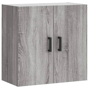 vidaXL Wandkast 60x31x60 cm bewerkt hout grijs sonoma eikenkleurig