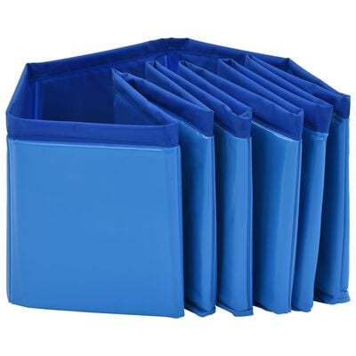 vidaXL Hondenzwembad inklapbaar 80x20 cm PVC blauw