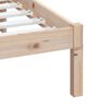 vidaXL Bedframe massief grenenhout 160x200 cm