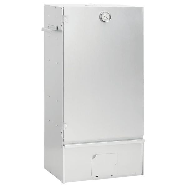 vidaXL BBQ-rookoven met koude rookgenerator gegalvaniseerd staal