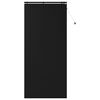 vidaXL Venetiaanse jaloezie Zwart 120 x 250 cm 35 mm