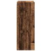 vidaXL Hangkast met opslag Oudhout 40 x 29,5 x 80 cm Bewerkt hout