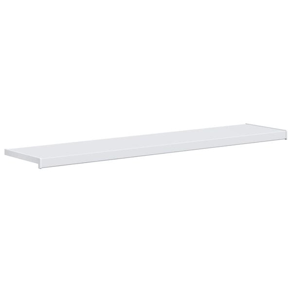 vidaXL Raamsokkel Wit 140 x 35 x 4,5 cm PVC