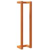 vidaXL Handdoekenrek 23x18x90 cm massief grenenhout wasbruin