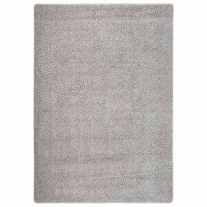 vidaXL Vloerkleed shaggy anti-slip 160x230 cm lichtgrijs