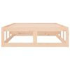 vidaXL Bedframe massief hout 100x200 cm