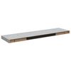 vidaXL Wandschappen zwevend 4 st 90x23,5x3,8 cm MDF betongrijs