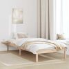 vidaXL Bedframe Naturel 90 x 190 cm Massief grenenhout