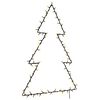 vidaXL Kerstverlichting kerstboom silhouet 115 LEDs warm wit