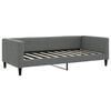 vidaXL Slaapbank 90x190 cm stof donkergrijs