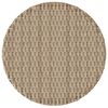 vidaXL 3-delige Bistroset met kussens poly rattan beige