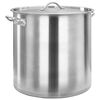 vidaXL Kookpan 98 L 50x50 cm roestvrij staal